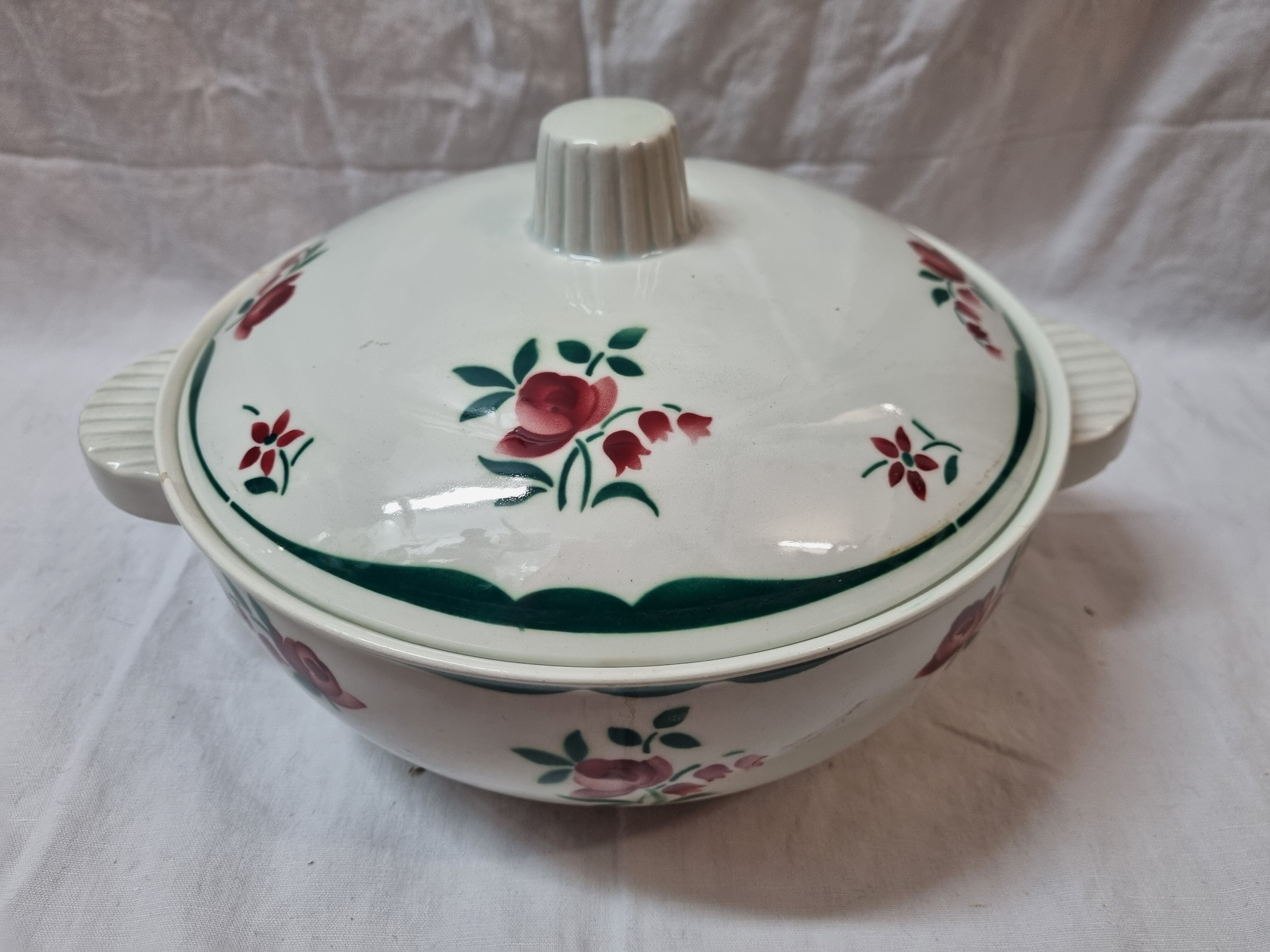 Earthenware tureen tureen from 1930/40