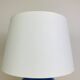 Blue ceramic ball lamp by Duriez, 1980s