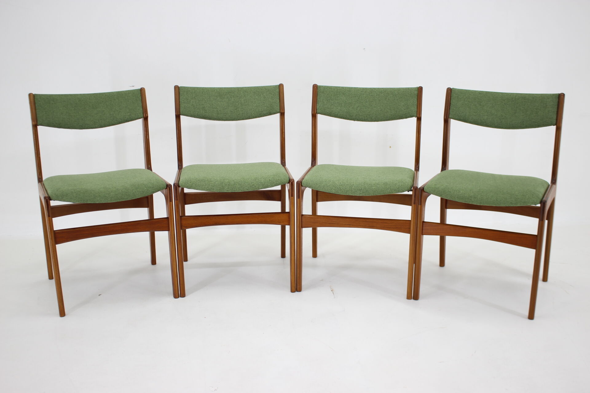 1960s Danish Teak Dining Chairs, Set of 4