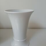 White porcelain vase