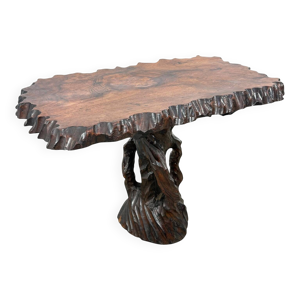 Table d'appoint en bois - main
