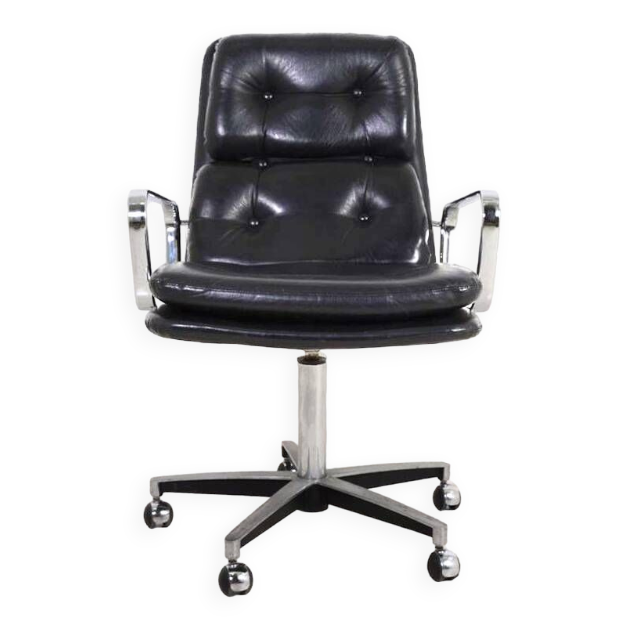 Vintage leather office chair