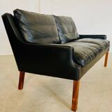 Ensemble canapé et fauteuil G. Thams pour 2 personnes, style rétro danois du milieu du siècle