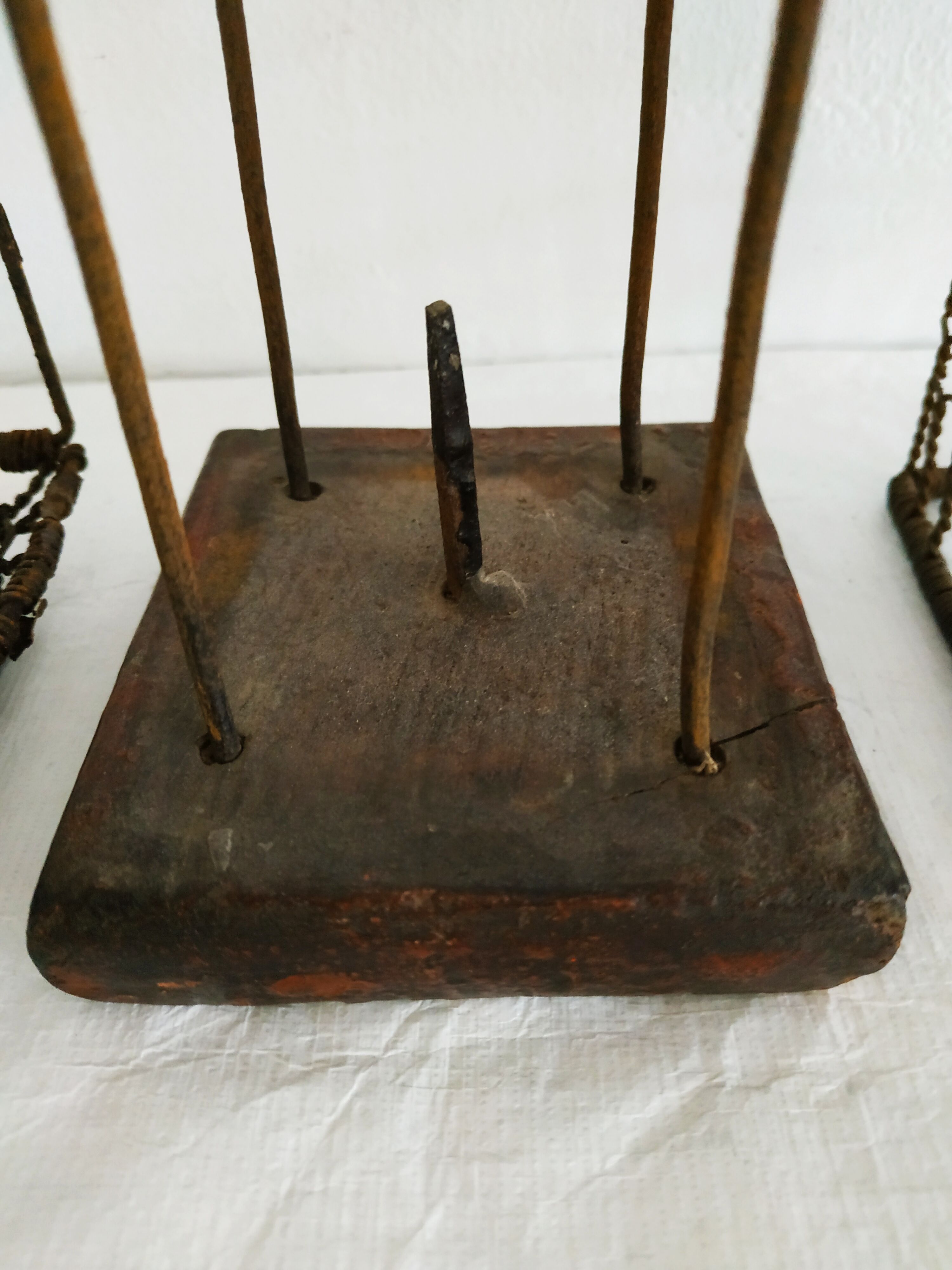 Metal lantern to place a candle