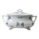 Art Nouveau soup tureen in Onnaing earthenware