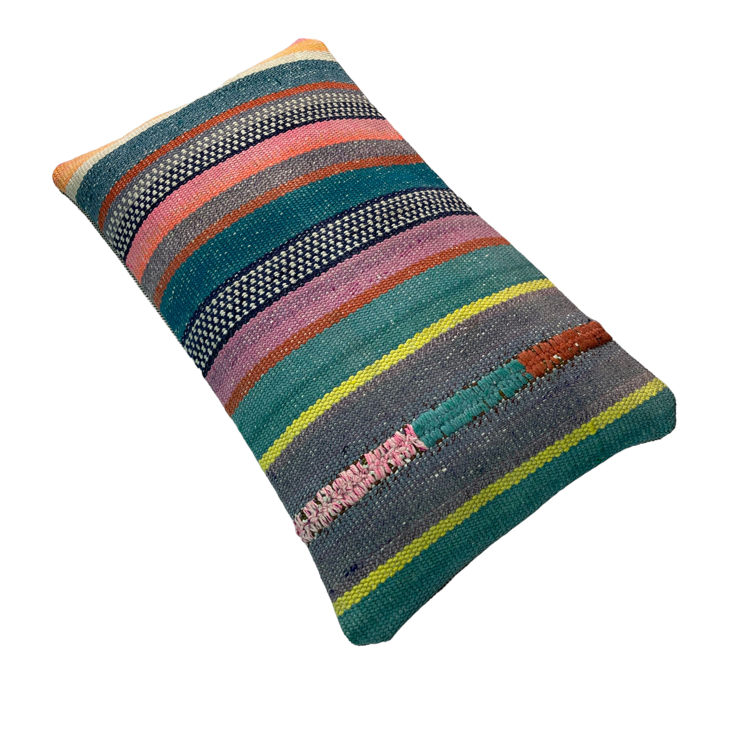 Vintage turkish handmade cushion cover , 30 x 50 cm