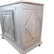 Buffet en bois peint en gris, Espagne années 1720
