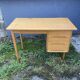 Scandinavian desk with drawer box