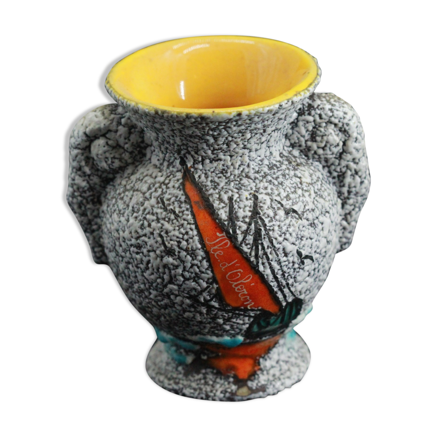 Antique ceramic vase