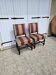Pair of Louis XIII oak chairs