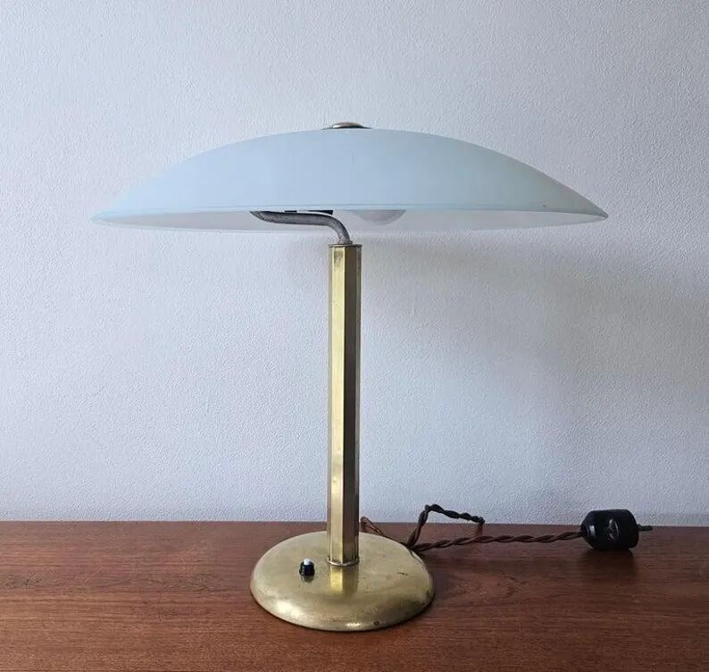 Extremely Rare Art Deco Table or Desk Lamp, Germany, 1930s