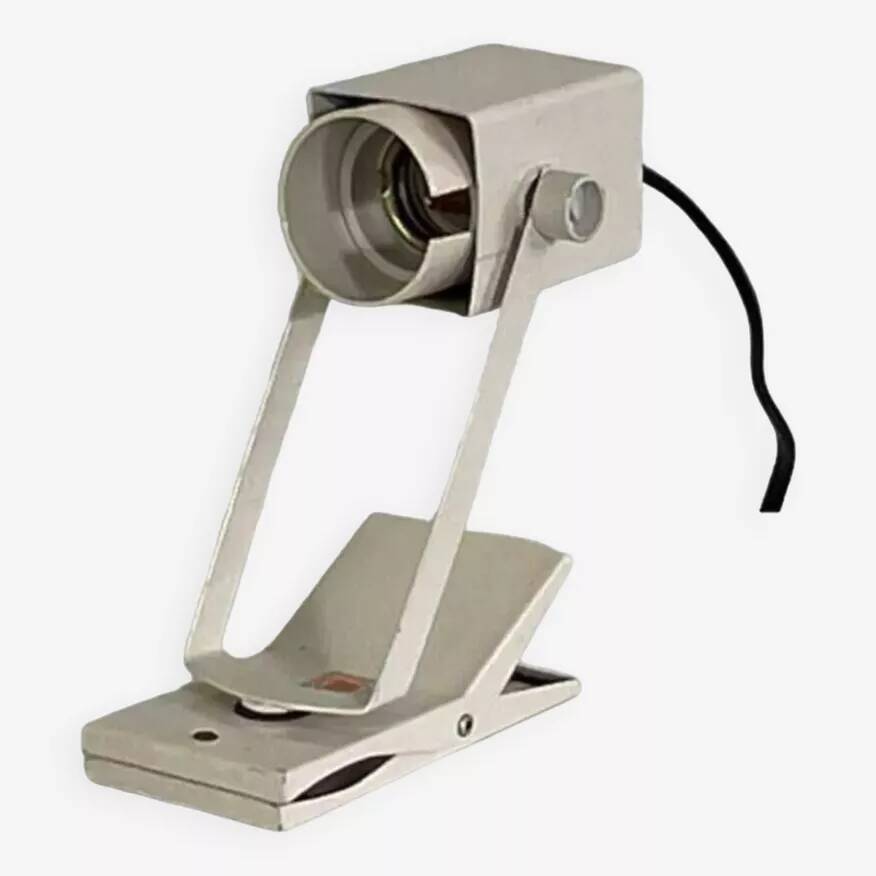 Lita white metal vintage spotlight