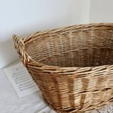 Large vintage basket with handles