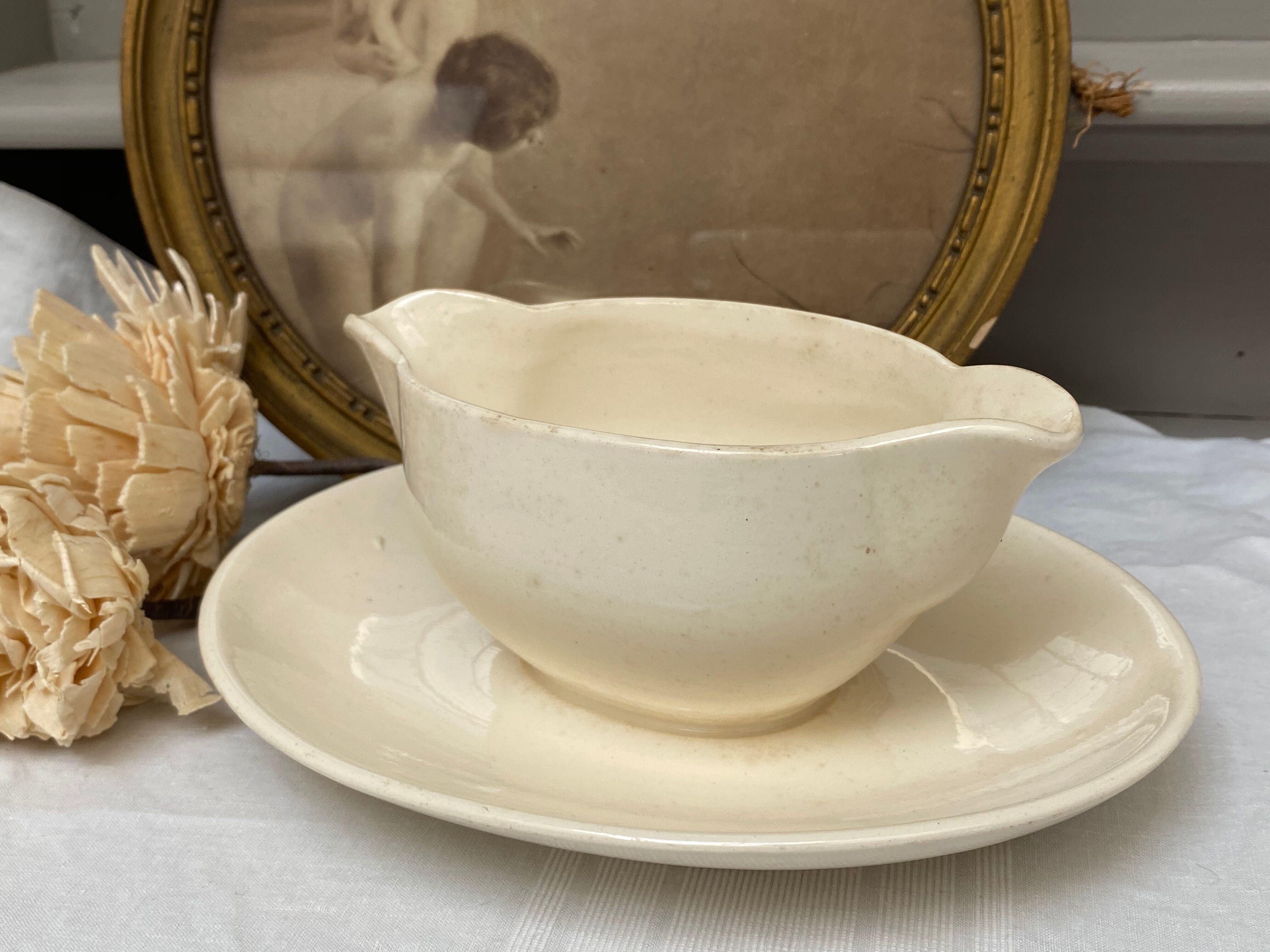 Sauceboat Digoin Sarreguemines