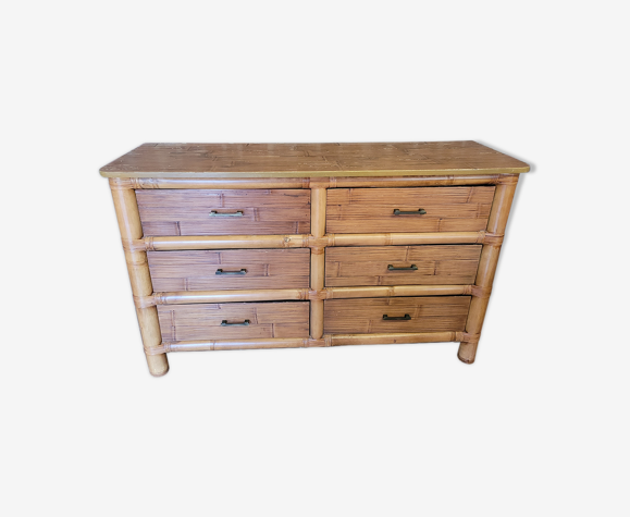 Commode en bambou