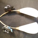 Duo wall lamps vintage tulip - 50s