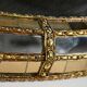 Hollywood Regency Style Oval Brass Bezel Mirror – 1970