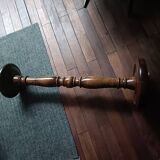 Plant stand, turned wooden plant holder