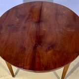 Round table Louis XVI style with 3 extensions
