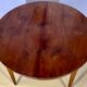 Round table Louis XVI style with 3 extensions