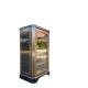 Blackened wooden display case from the Napoleon III period, 19th century