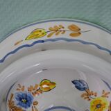 Round hand-painted ceramic ceiling light