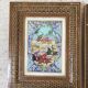 Paire de peintures Perses Khatam