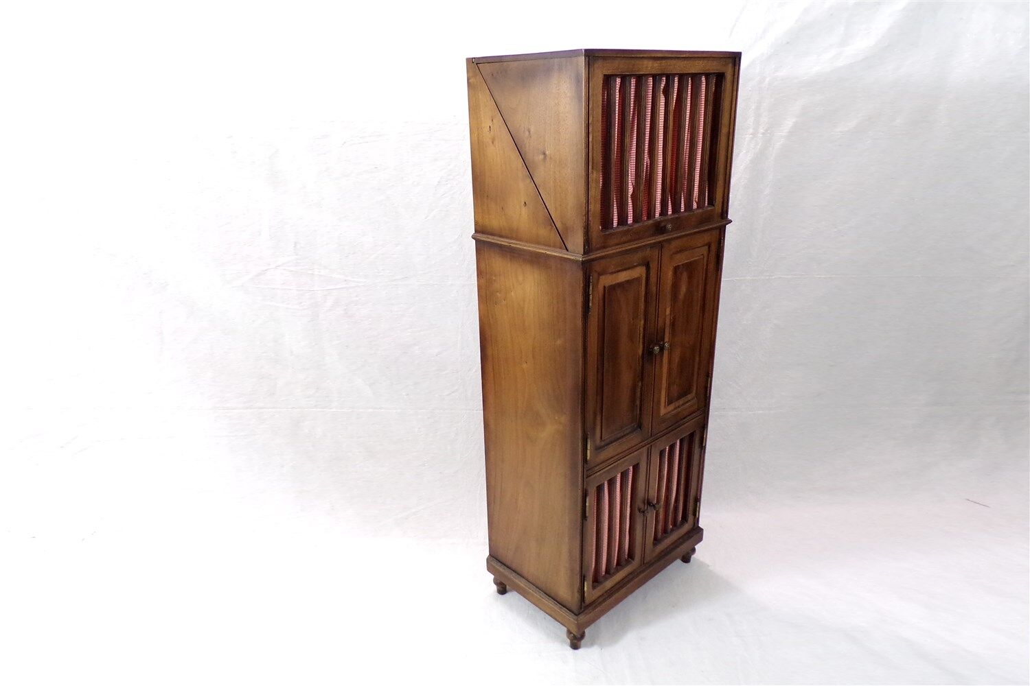 Former radio and music locker furniture