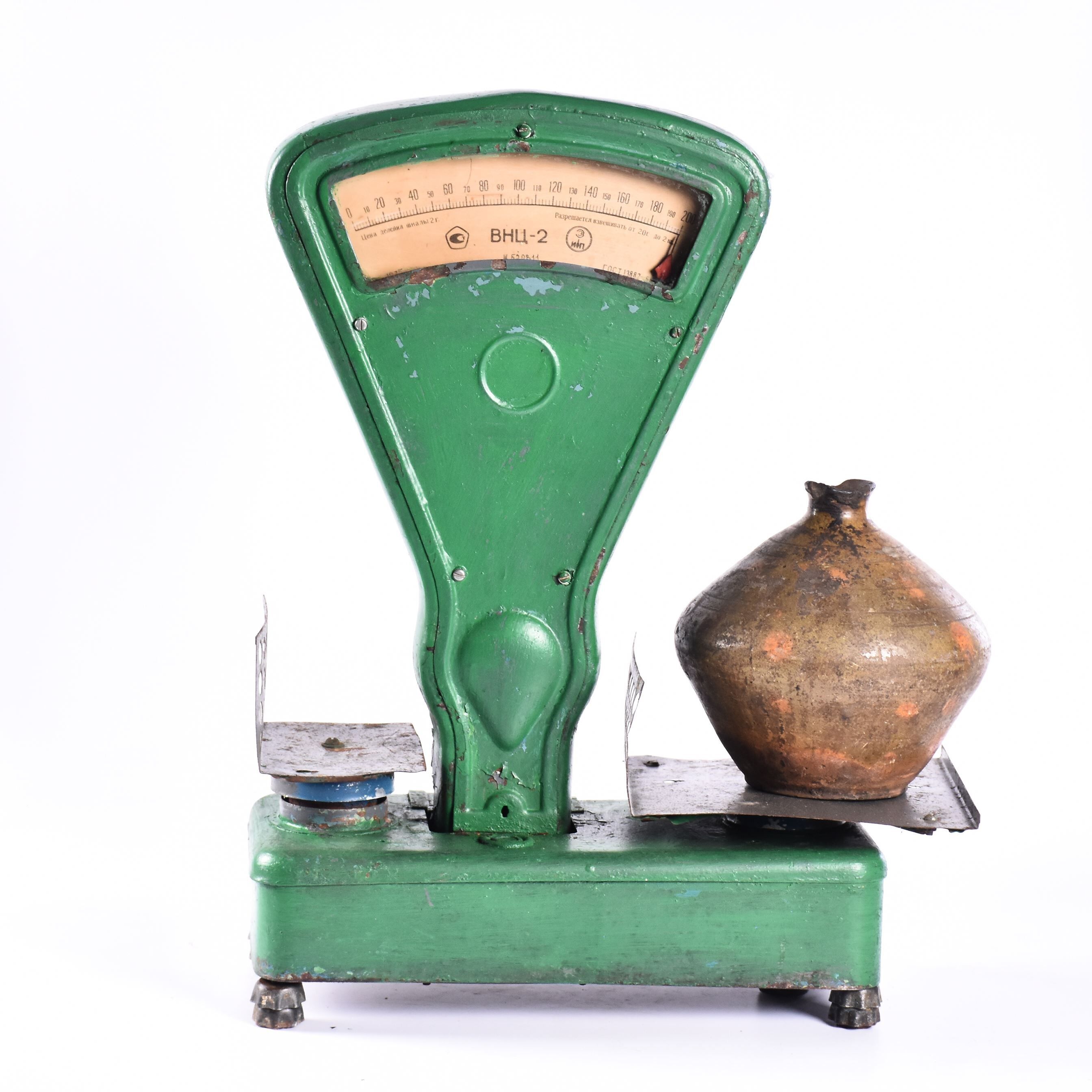 Old kitchen scale