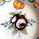 Plate earthenware of Bordeaux, late eighteenth century