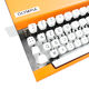 Machine to type Olympia Traveller Luxury Orange revised new ribbon