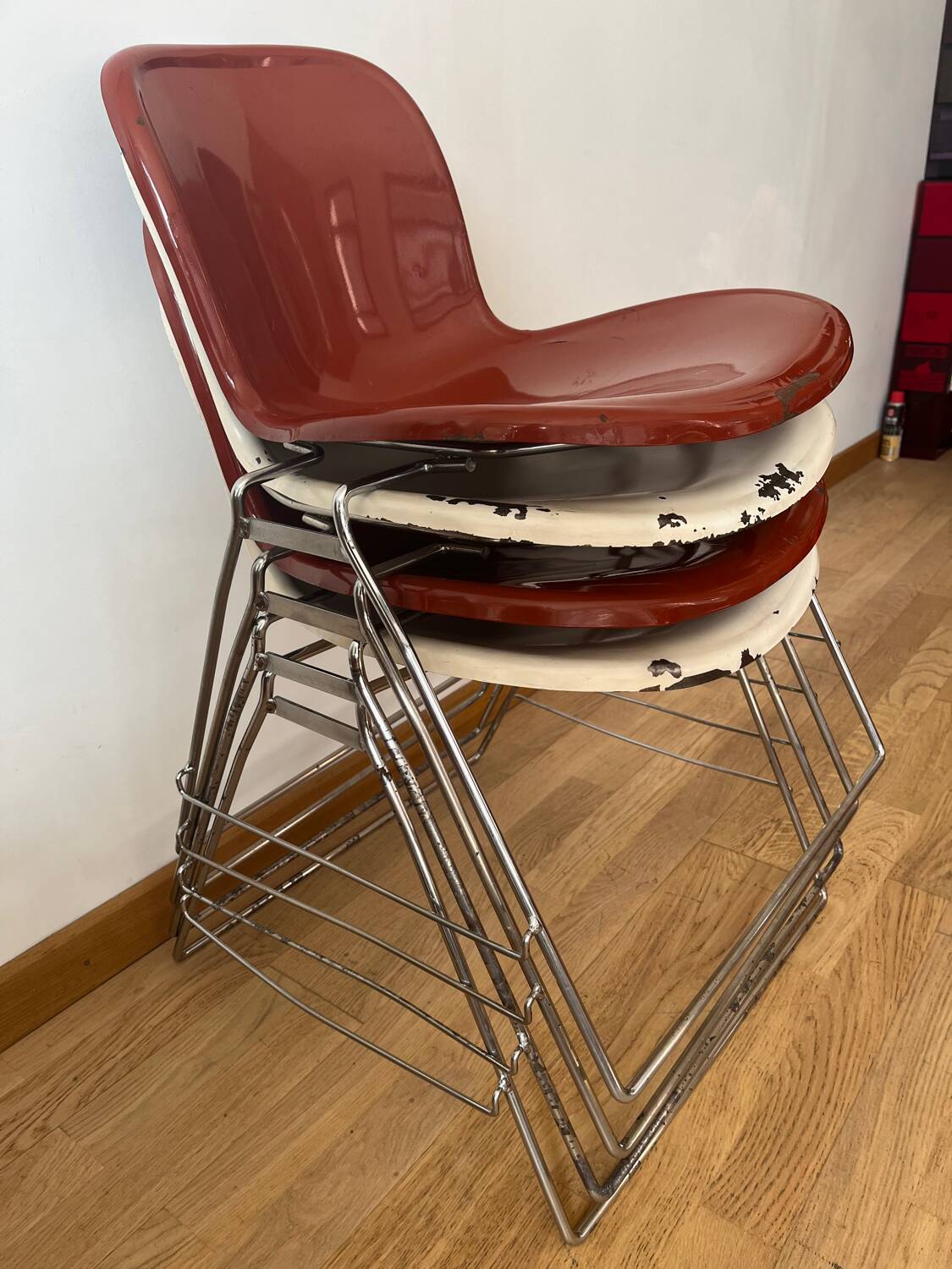 4 CHAIRS - MarC HeLD - "Creators" edition 1970