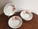 Set of 6 vintage soup plates