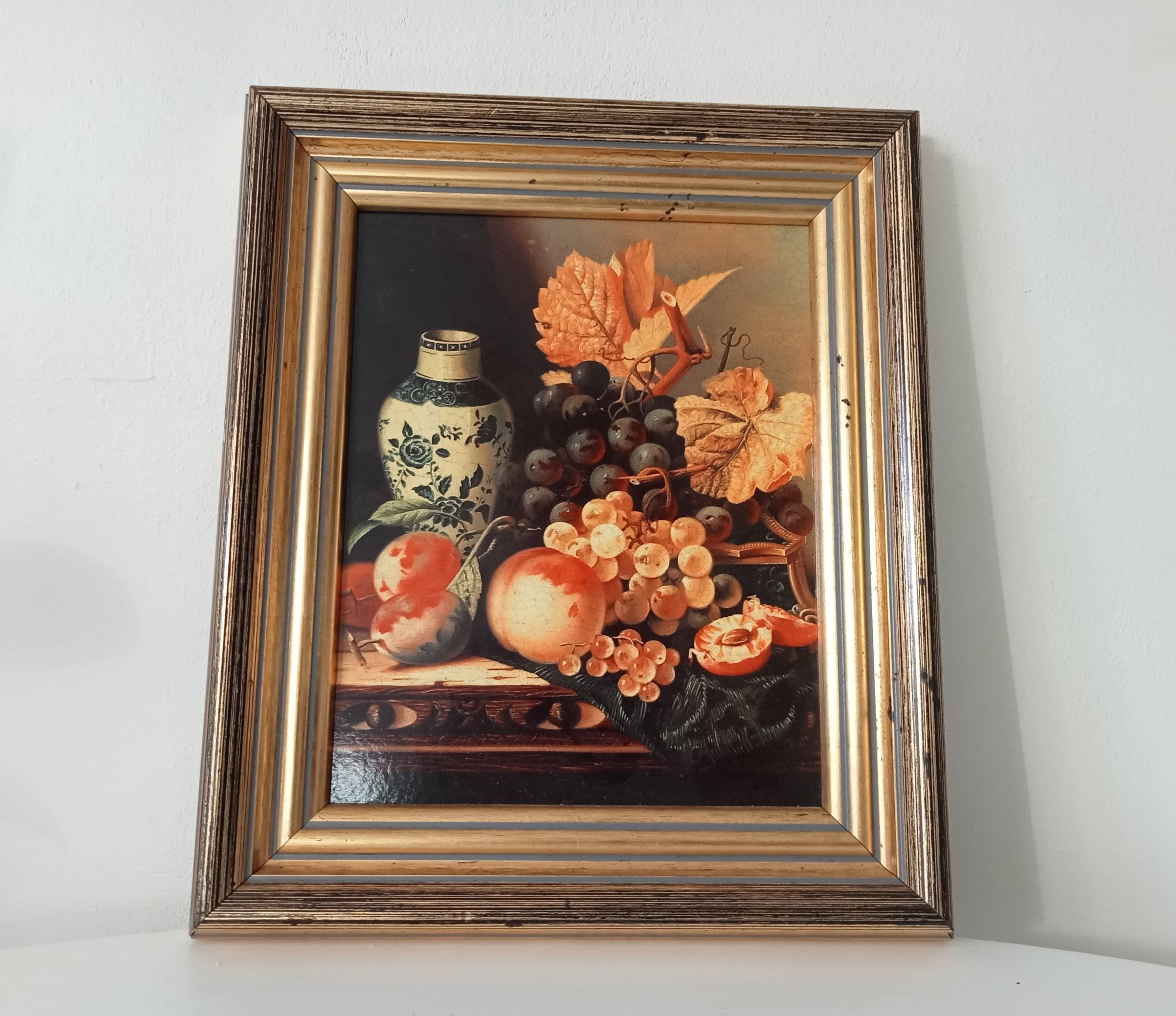 Still life painting, oil painting