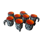 Set of 8 cups Vallauris