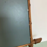 Vintage bamboo mirror, 90x65 cm
