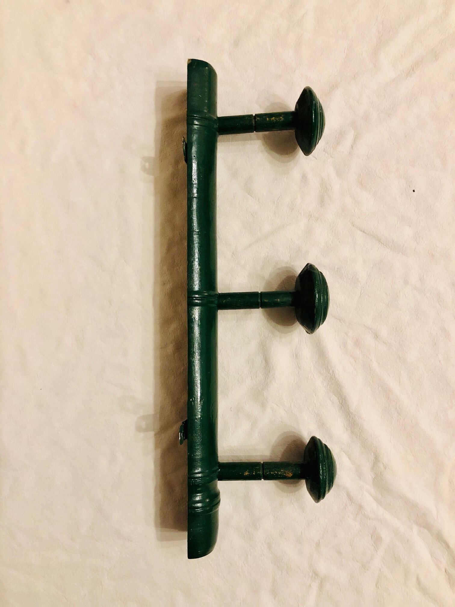 Vintage wood patère