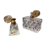 2 perfume bottles
