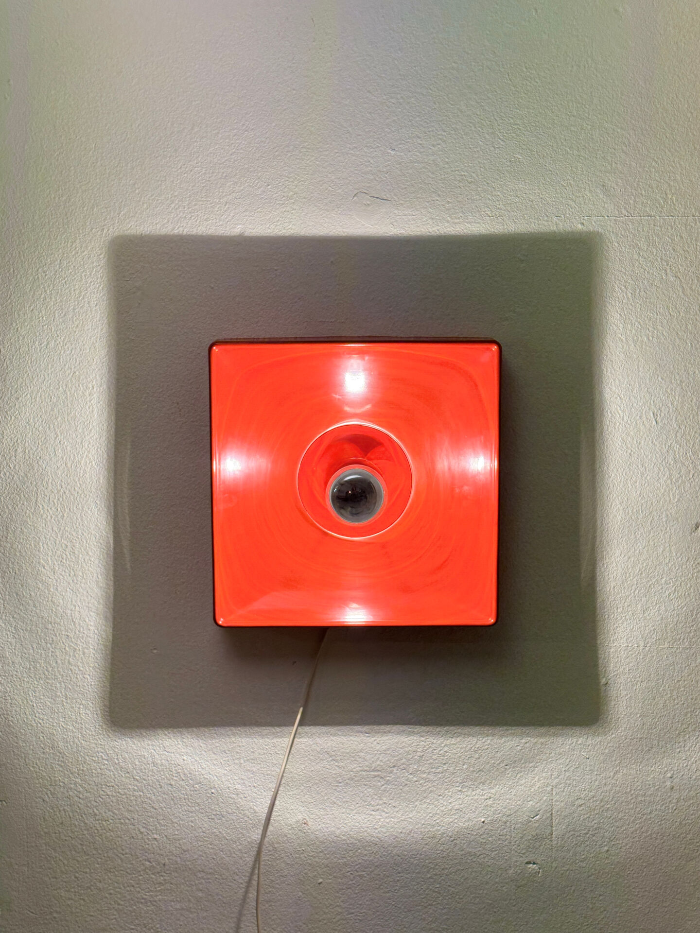 Vintage Space Age wandlamp Solken Leuchten