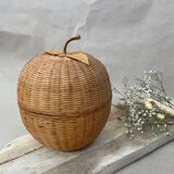 Boîte pomme en osier