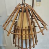 Rattan pendant light