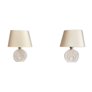 lampes travertin Le Dauphin