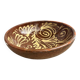 Glazed terracotta salad bowl
