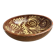 Glazed terracotta salad bowl