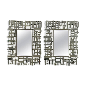 Paire de miroirs, art