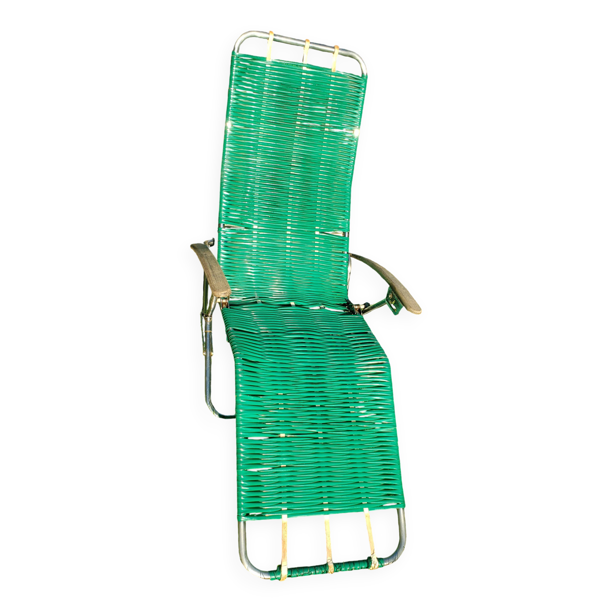 Old deck chair scoubidou