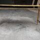 Brass and glass coffee table