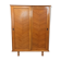 Vintage oak wardrobe from the 1960s.