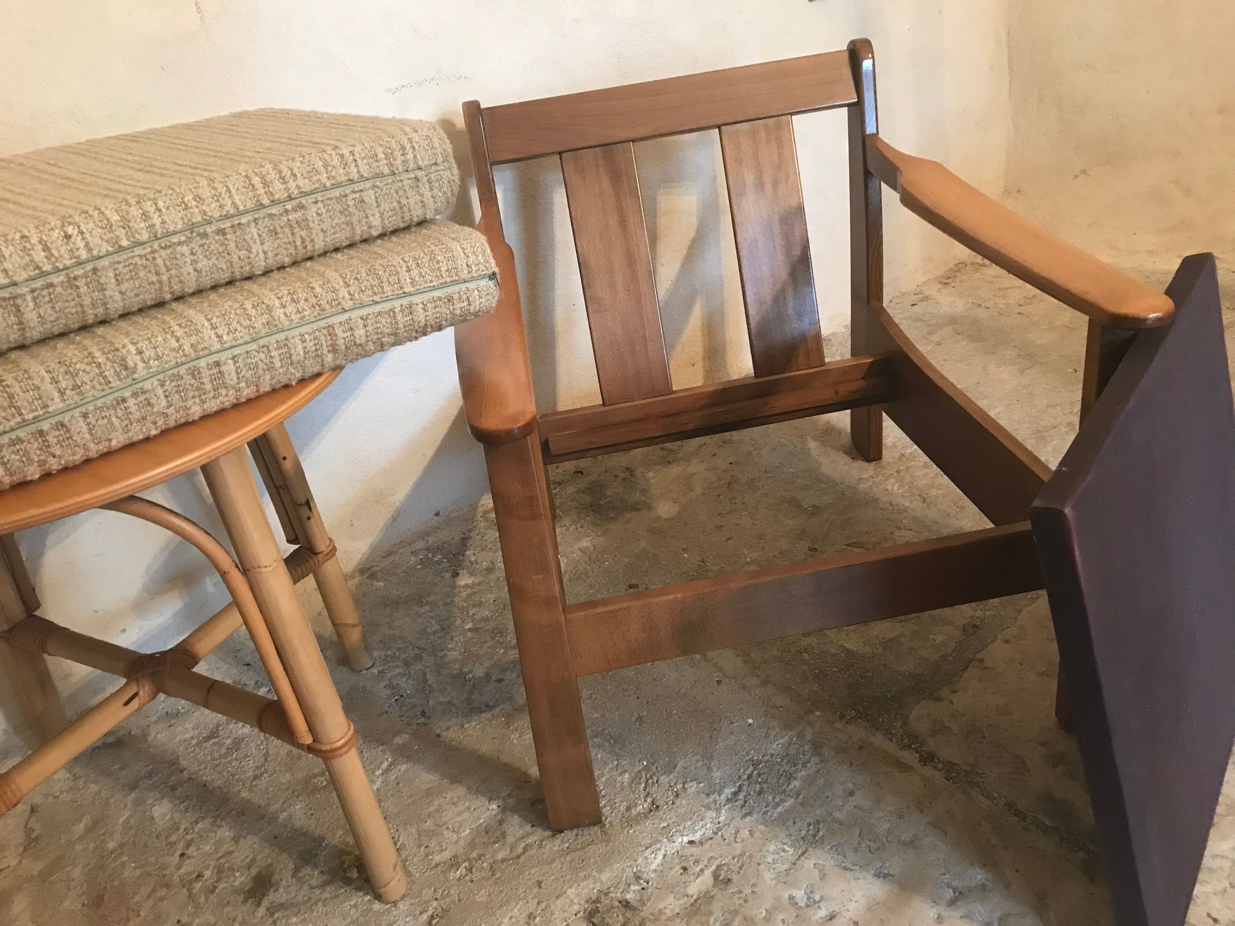 Vintage Scandinavian armchair 1960-1980's