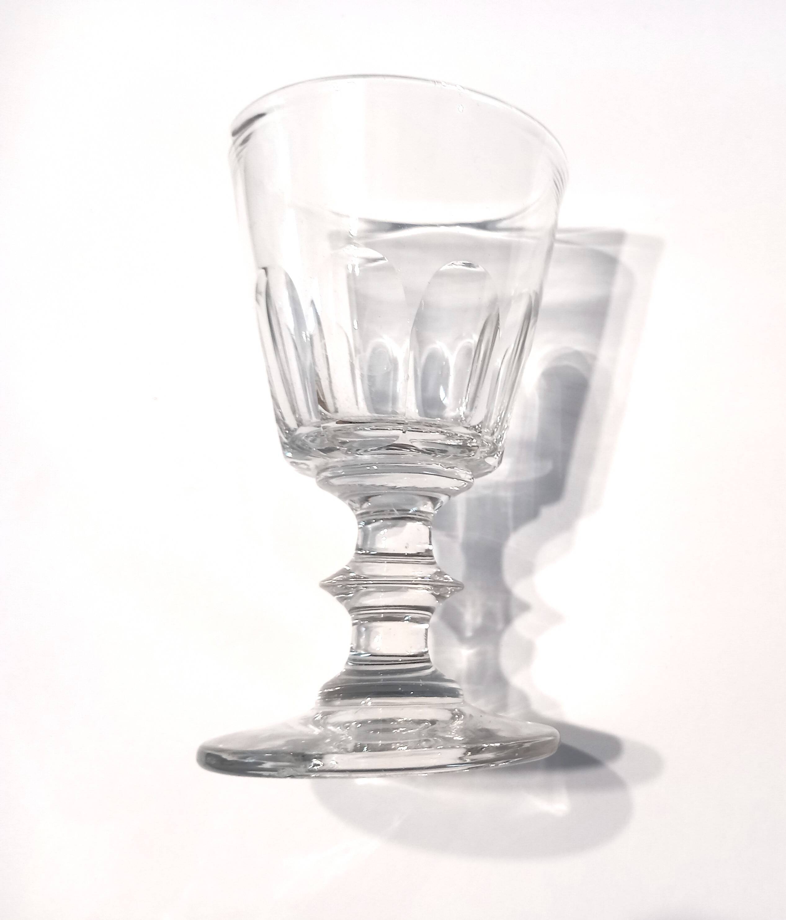Old Porto glass in crystal, Caton model.